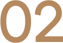 Brown number "02" on black background.
